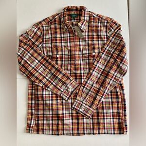 J. Crew Plaid Pullover Shirt